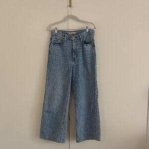 Levi’s Premium Ribcage Wide Leg Jeans